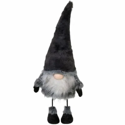 Homegifo *small Gray Wobble Santa Gnome