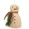 Homegifo Small Primitive Snowman Hanger
