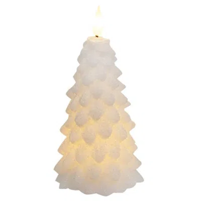 Homegifo Small White Led Christmas Tree Candle - 6.25 In Tall