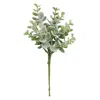 Homegifo Snow Flocked Eucalyptus Bush 9.5"