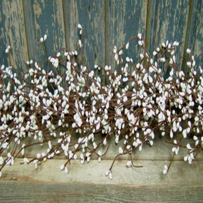 Homegifo Snow White Pip Garland 4 Ft. In Multi