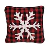 Homegifo Snowflake Lodge Pillow