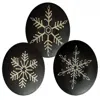 Homegifo Snowflake Plate 3 Asstd.