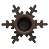 Homegifo Snowflake Taper Holder