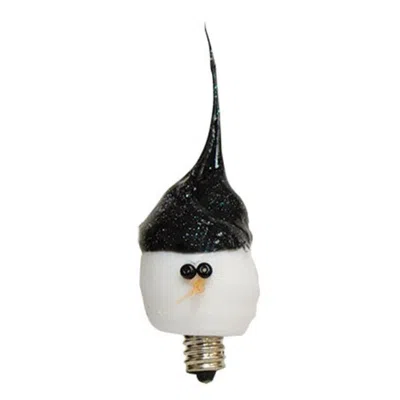 Homegifo Snowman Bulb - 4w In Black