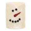 Homegifo Snowman Face Led Pillar 4"