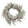 Homegifo *snowy Cypress & Sugar Berry Wreath