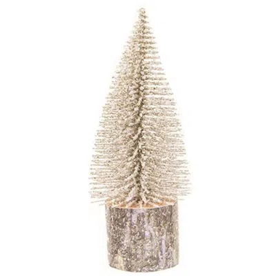 Homegifo Snowy Foxtail Pine Tree 8" In Neutral
