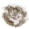 Homegifo Snowy Sparkle Bird Nest