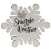Homegifo Snuggle Weather Chunky Snowflake Sitter