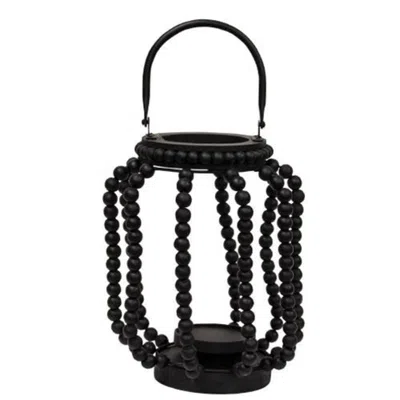 Homegifo Sorrento Lantern 12.5" In Black
