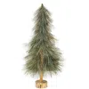 Homegifo Sparkle Bottle Brush Tree On Base 21"