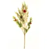Homegifo Sparkle Marshmallow & Pine Pick 16"