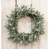 Homegifo Sparkle Mistletoe Wreath 22"