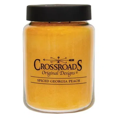 Homegifo Spiced Georgia Peach Jar Candle 26oz