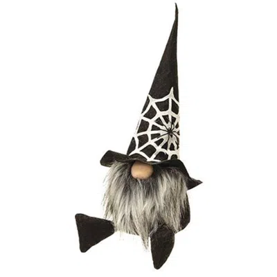 Homegifo *spider Web Halloween Gnome In Black