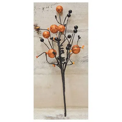 Homegifo Spooky Glitter Berry Pick In Orange