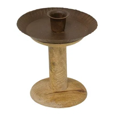 Homegifo Spool Taper Holder -4.5" In Neutral