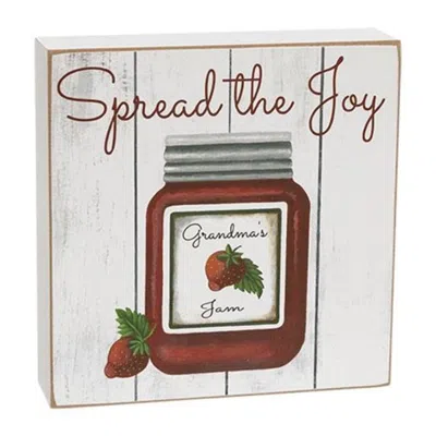 Homegifo *spread The Joy Box Sign In Neutral
