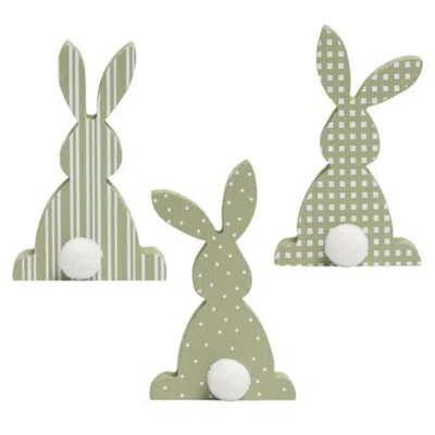 Homegifo Spring Green Chunky Bunny 3 Asstd.