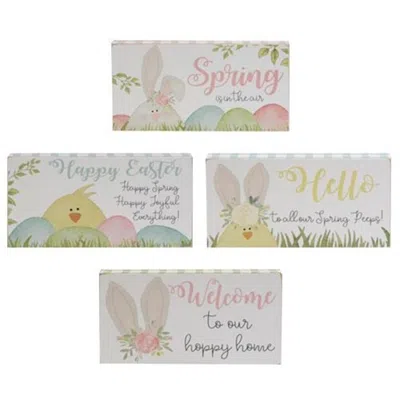 Homegifo Spring In The Air Block 4 Asstd. In Multi