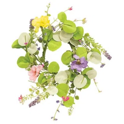 Homegifo Spring Mix Blossoms Ring In Green