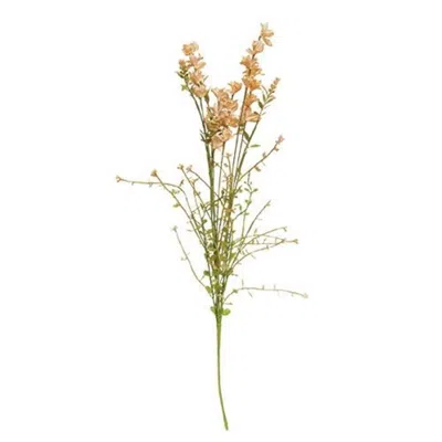 Homegifo Spring Wildflower Blossoms Spray Peach In Neutral
