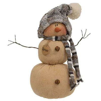 Homegifo Spruce The Snowman In Brown