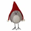 Homegifo *standing Felted Bird W/red Hat