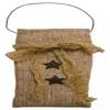 Homegifo Star Burlap Bag 6"