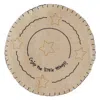 Homegifo Star Candle Mat