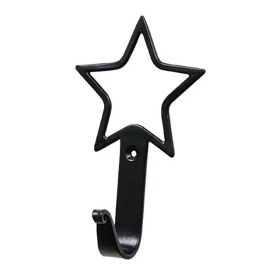 Homegifo Star Hook 6" In Black