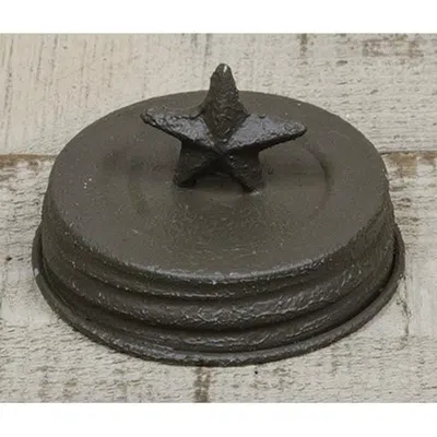 Homegifo Star Jar Lid In Black
