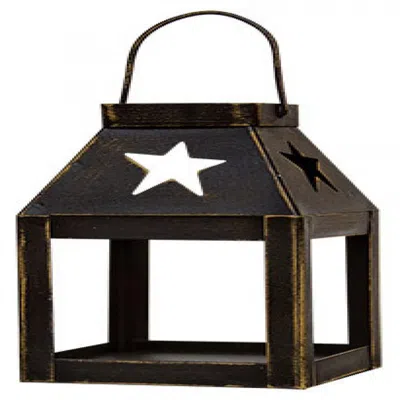 Homegifo Star Mini Lantern 4-1/4" In Brown