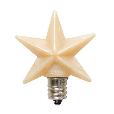 Homegifo Star Silicone Warm Bulb 1.5" In Neutral