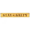 Homegifo Stay Salty Engraved Block 12"