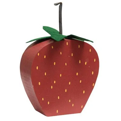 Homegifo Strawberry Chunky Sitter In Red