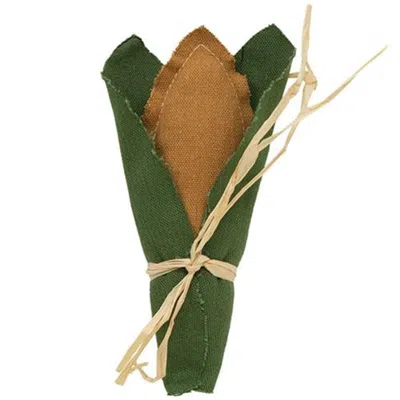 Homegifo Stuffed Primitive Corn On The Cob In Green