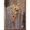 Homegifo Sunflower Beehive Spray 19"