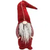 Homegifo Tall Standing Red Sparkle Seam Gnome