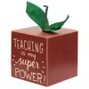 Homegifo *teaching Is My Super Power Cube Apple