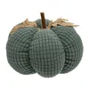 Homegifo Teal Waffle Weave Pumpkin Large