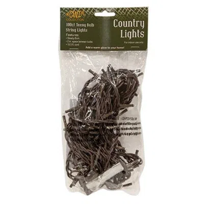 Homegifo Teeny Lights Brown Cord 100ct