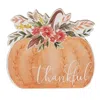 Homegifo *thankful Chunky Watercolor Pumpkin Sitter