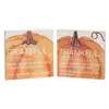 Homegifo Thankful/grateful Definition Pumpkin Box Sign 2 Asstd.