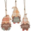 Homegifo Thankful/grateful/blessed Gnome Ornament 3 Asstd.