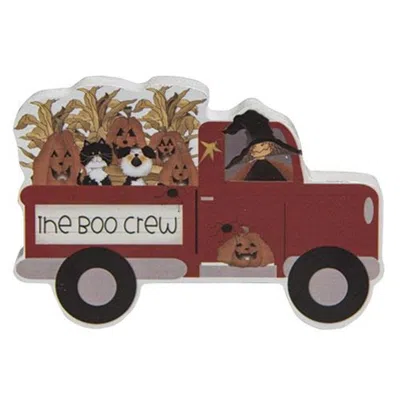 Homegifo *the Boo Crew Chunky Truck Sitter In Red