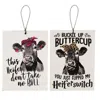 Homegifo This Heifer Ornament 2 Asstd.