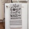 Homegifo This Home Is Full Of Wags And Wigglebutts Dish Towel