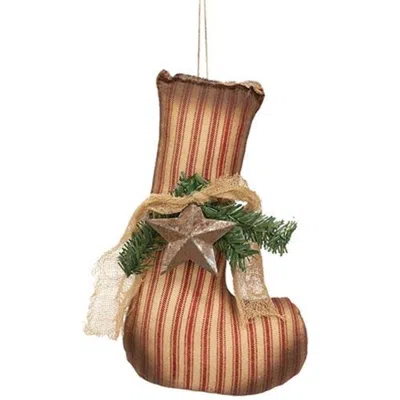 Homegifo Ticking Stripe Stocking In Multi